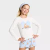 Conjunto de pijama de 3 piezas de manga larga para niña talla L — Art class