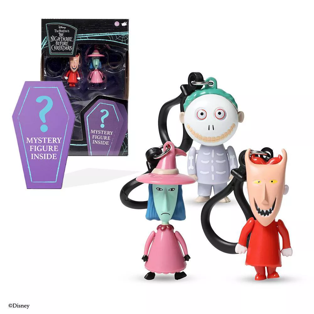 Set de 3 figurillas y una figura misteriosa de la serie "El extraño mundo de Jack" de Disney -Excell