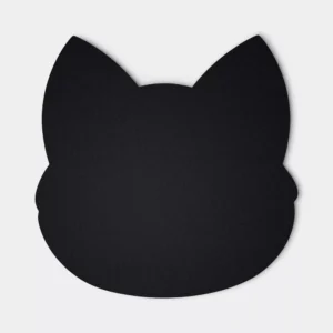 Alternative view of Mousepad con reposamuñecas diseño de gato -heyday