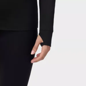 Alternative view of Camiseta térmica deportiva de cuello redondo para mujer talla M -Warm Essentials