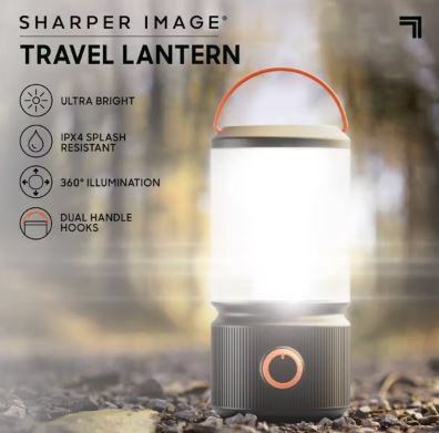 Linterna de Viaje con 20 LED COB - Marca Sharper Image - Imagen 3