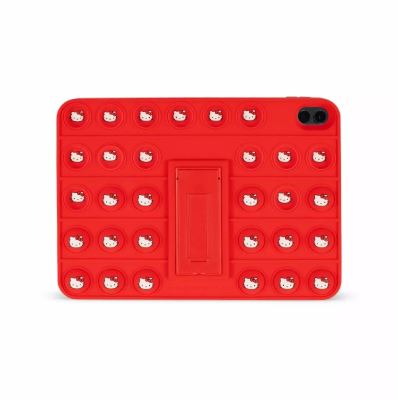 Funda de silicona de Hello Kitty con soporte para iPad 10ª generación resistente para niños - Marca Komar Kids