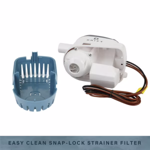 Alternative view of Bomba de agua automática sumergible para barco con interruptor de flotador de 12V -D DRIFT