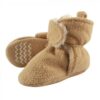 Botitas para bebé de 12 - 18 meses, de forro polar con borreguillo y suela antideslizante - Marca Hudson Baby