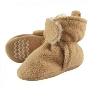 Botitas para bebé de 12 - 18 meses, de forro polar con borreguillo y suela antideslizante - Marca Hudson Baby