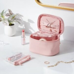 Alternative view of Bolso organizador de viaje pequeño rosa - Marca Brightroom