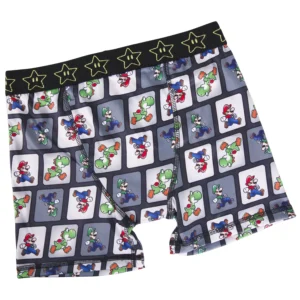 Alternative view of Paquete de 4 calzones tipo boxer para niños talla 8 -Super Mario Bros