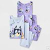 Conjunto de pijama de 4 piezas para niña talla 3 de la marca Bluey
