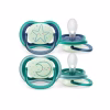 Paquete de 2 chupones modelo estrella/luna de 6 a 18 meses -Philips