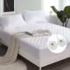 Protector de colchón térmico con 10 ajustes de calor tamaño Queen -Giantex