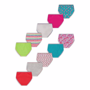 Alternative view of Paquete de 10 calzones para niña talla 6 -Auden