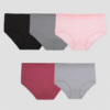 Paquete de 5 calzones tipo bikini para dama talla 6 -Fruit of the Loom