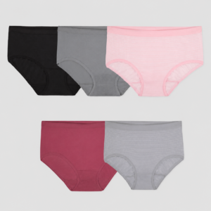 Paquete de 5 calzones tipo bikini para dama talla 6 -Fruit of the Loom