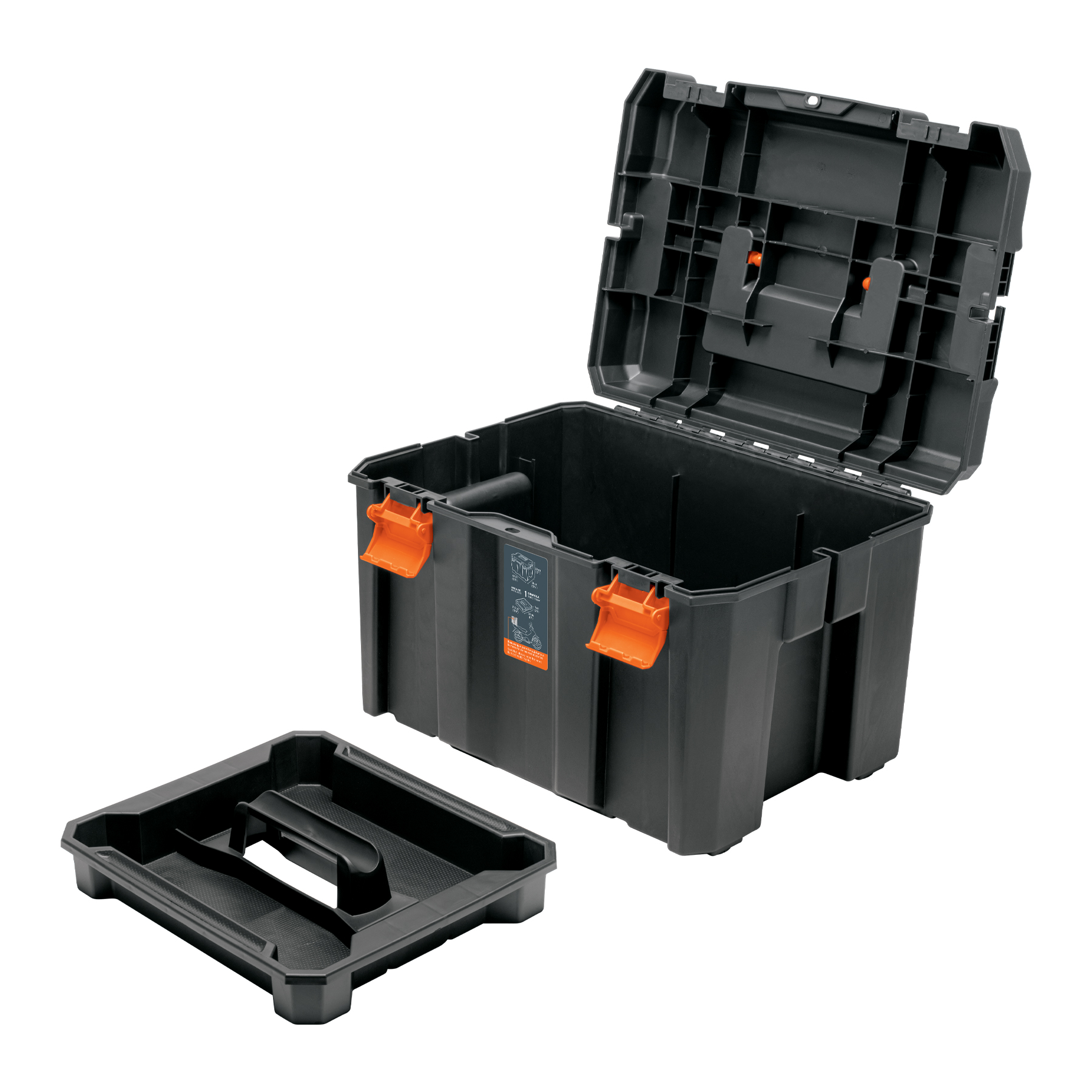 Caja para herramienta de 17x12 pulgadas -marca TRUPER - Imagen 4