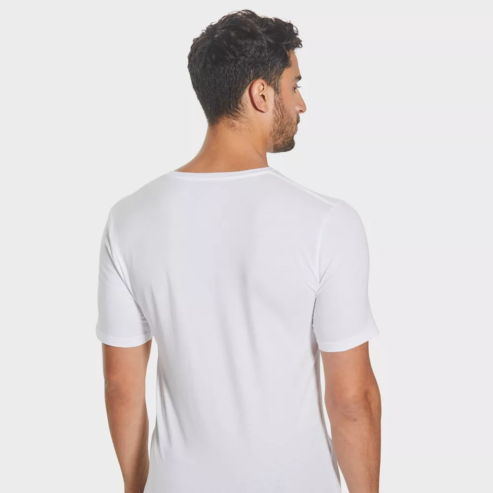 Par de camisetas interiores de cuello redondo para caballero talla L -Pair of Thieves - Imagen 3