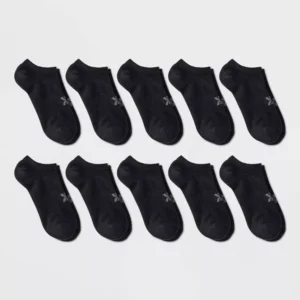 Paquete de 10 calcetines invisibles para dama talla 4/10 -All In Motion
