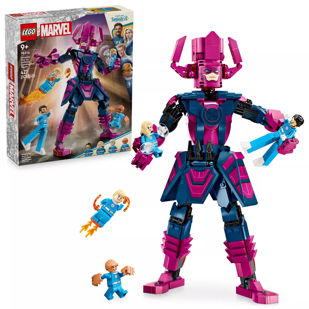 Set de construcción: Los Cuatro Fantásticos vs. Galactus, modelo #76316- Marca LEGO