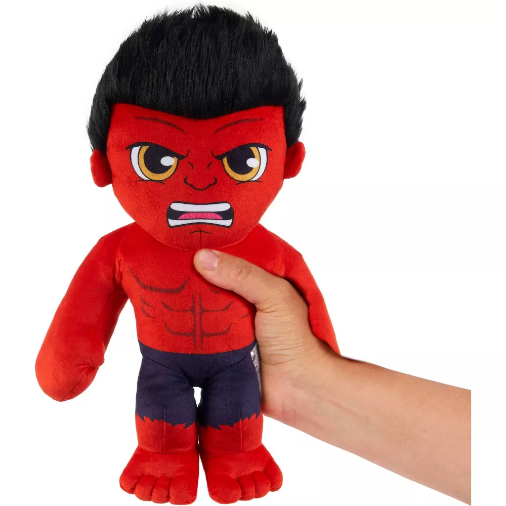 Peluche de Red Hulk, figura coleccionable de 29,8 cm con sonidos y frases -Marvel - Imagen 4