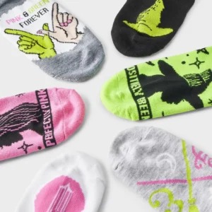 Alternative view of Paquete de 6 pares de calcetines para niña talla 3/10 -Wicked