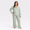 Conjunto de pijama de 2 piezas para dama talla XL con estampado de galletas de jengibre - Wondershop
