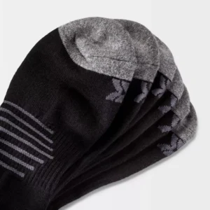 Alternative view of Paquete de 6 pares de calcetines invisibles para hombre talla 12/15 -All In Motion