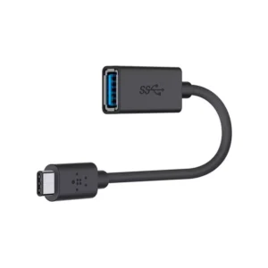 Adaptador de 5" USB-C 3.0 a USB-A color negro -Belkin