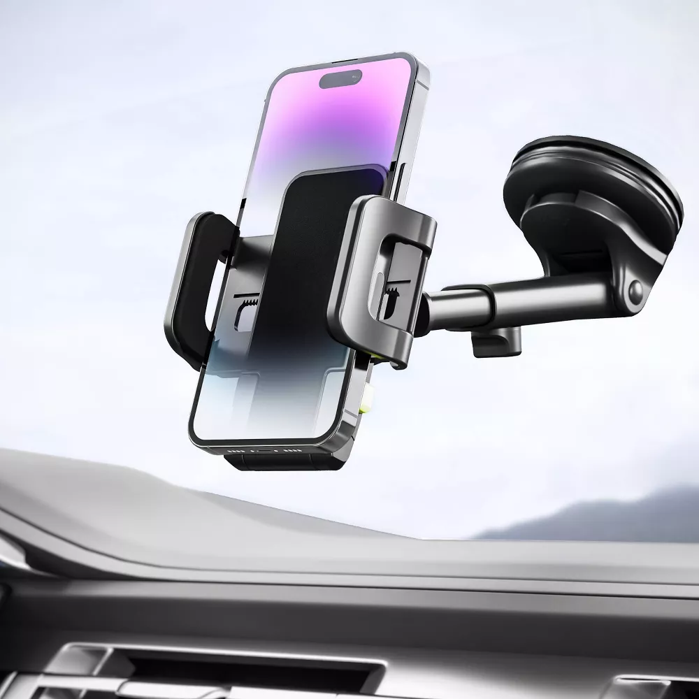 Soporte ajustable de dispositivos móviles para para tablero y ventana de carro marca Bracketron - Imagen 2
