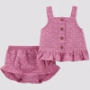 Conjunto de 2 piezas para bebé talla recién nacido de la marca Carter's