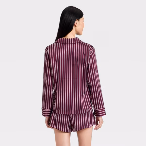 Alternative view of Conjunto de pijama a rayas de 2 piezas para dama talla XS - Auden