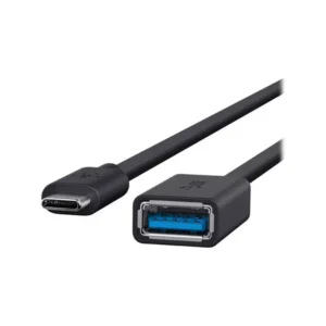 Alternative view of Adaptador de 5" USB-C 3.0 a USB-A color negro -Belkin