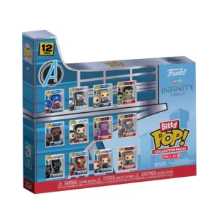 Alternative view of Paquete de 12 figuras coleccionables Funko Bitty POP! de Marvel