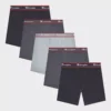 Paquete de 5 calzoncillos tipo bóxer para hombre, talla 2XL  -Champion