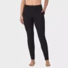 Leggings térmicos de felpa texturizada para dama talla S  -Cuddl Duds