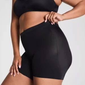 Alternative view of Short moldeador a media pierna para mujer talla XL -ASSETS