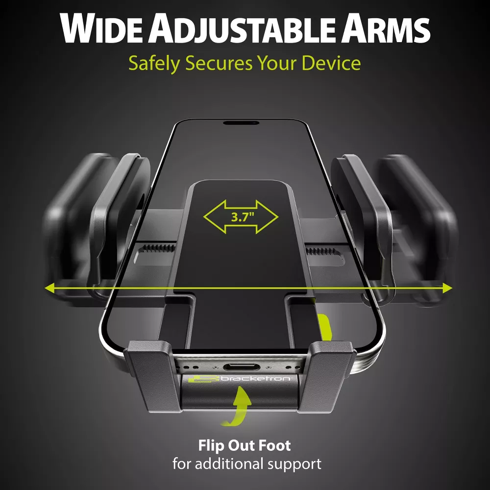 Soporte ajustable de dispositivos móviles para para tablero y ventana de carro marca Bracketron - Imagen 3