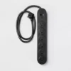 Protector contra sobretensiones de 6 tomas con cable de 90 cm - heyday