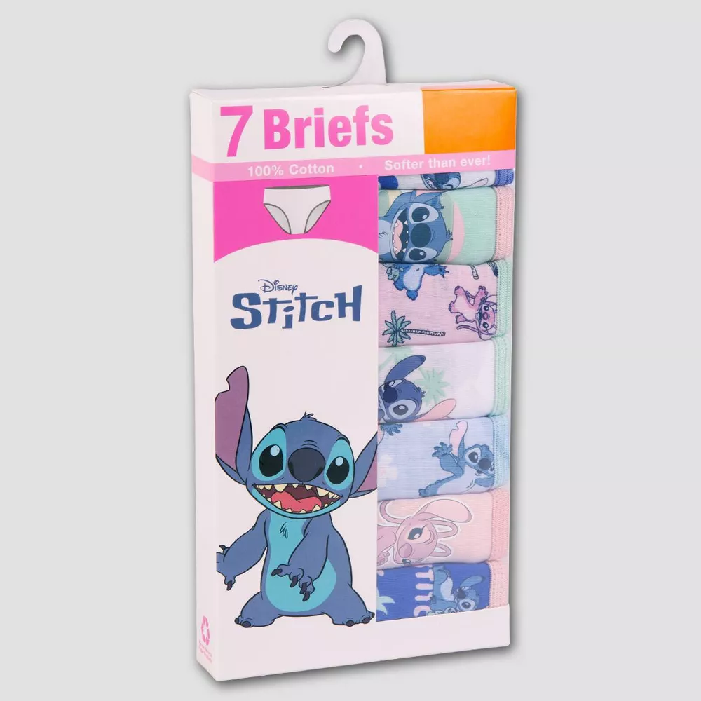Paquete de 7 calzones para niña talla 6 de Stitch -Lilo & Stitch - Imagen 3