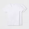 Par de camisetas interiores de cuello redondo para caballero talla L -Pair of Thieves