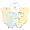 Paquete de 5 Bodys para bebé talla de 0/3 meses -Hudson Baby