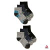 Paquete de 6 pares de calcetines tobilleros para niño talla 10.5-4 -Reebok