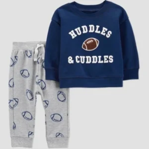 Conjunto de 2 piezas para bebé talla 9 meses de la marca Carter's