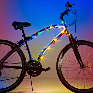 Alternative view of Accesorio para bicicleta tira de luz LED resistente al Agua -Brightz