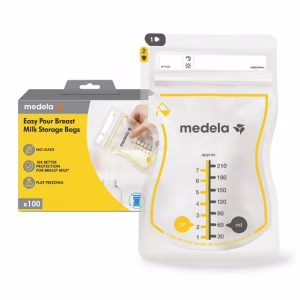 Paquete de 100 bolsas para almacenar leche materna -Medela