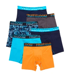 Paquete de 6 calzoncillos tipo bóxer para caballero talla M -Fruit Of The Loom