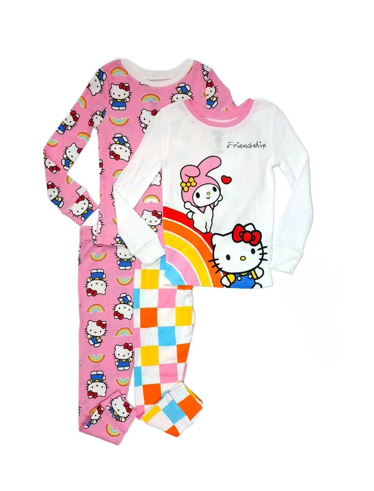 Conjunto de pijama de 4 piezas para niñas con diseño de My Melody talla 3 —Sanrio