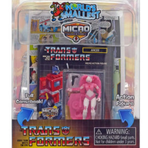 Figura de acción coleccionable "Arcee" de de la serie Transformers -World's Smallest
