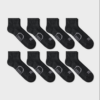 Paquete de 8 pares de calcetines invisibles para hombre talla 6-12 -All In Motion