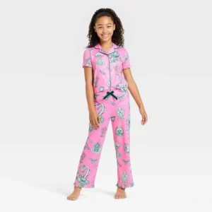 Conjunto de pijama de 2 piezas talla 8 para niña con diseño de Wicked -Katie Kime