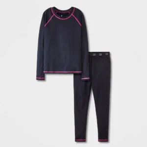 Conjunto térmico de 2 piezas para niñas talla XL -All In Motion