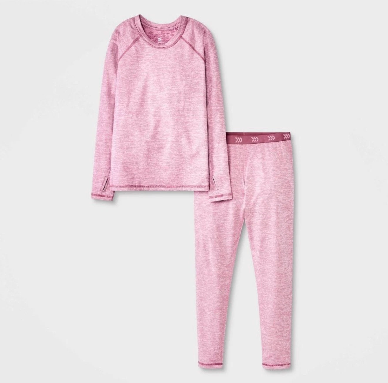 Conjunto de ropa térmica de 2 piezas para niñas talla 14 -All In Motion